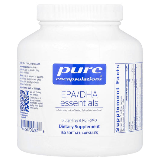 Pure Encapsulations, EPA/DHA Essentials, 180 Softgel Capsules - Image 1