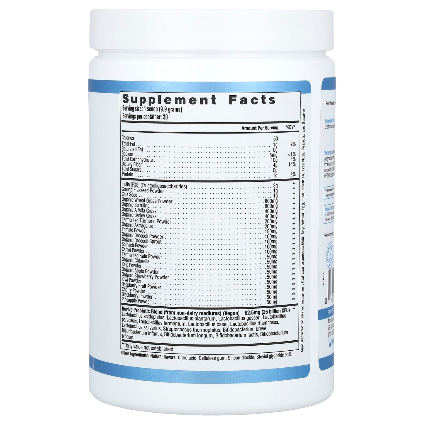 Revive, Daily Greens, Fresh Berry, 10.47 oz (297 g) - Image 2
