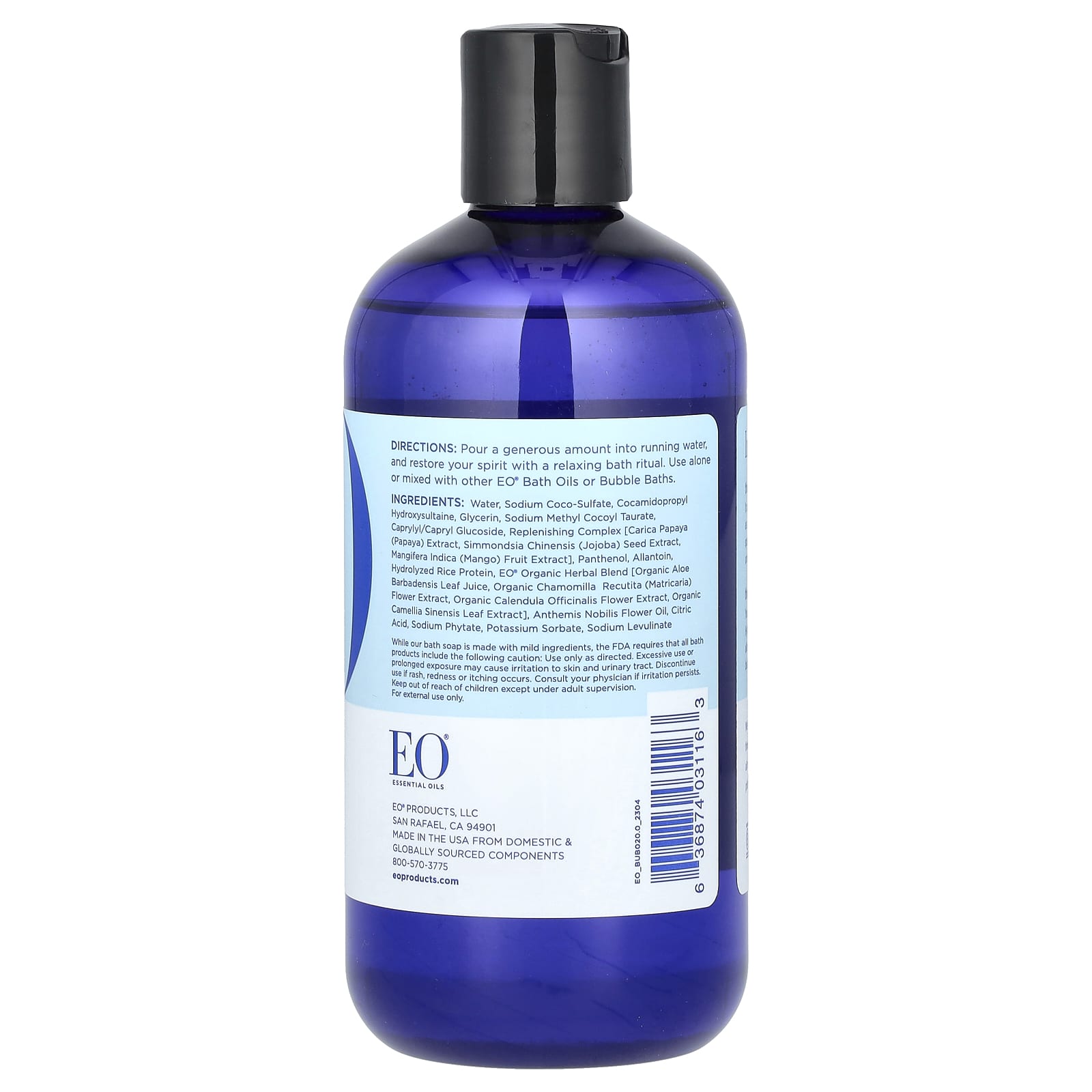 Unscented Sunday Soak Bubble Bath for Relaxation - Image 2