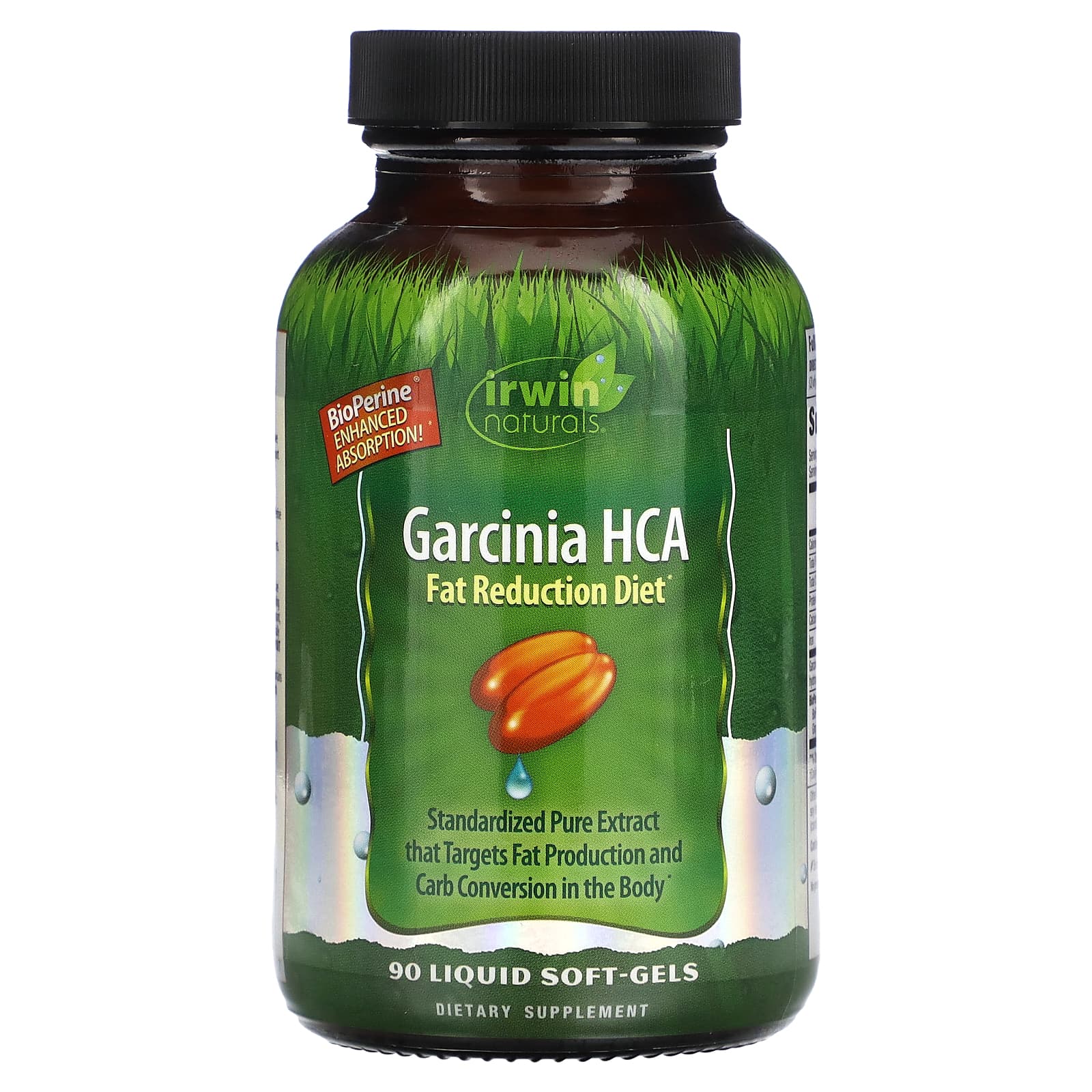 Irwin Naturals Garcinia HCA Fat Reduction Diet Supplement - Image 1