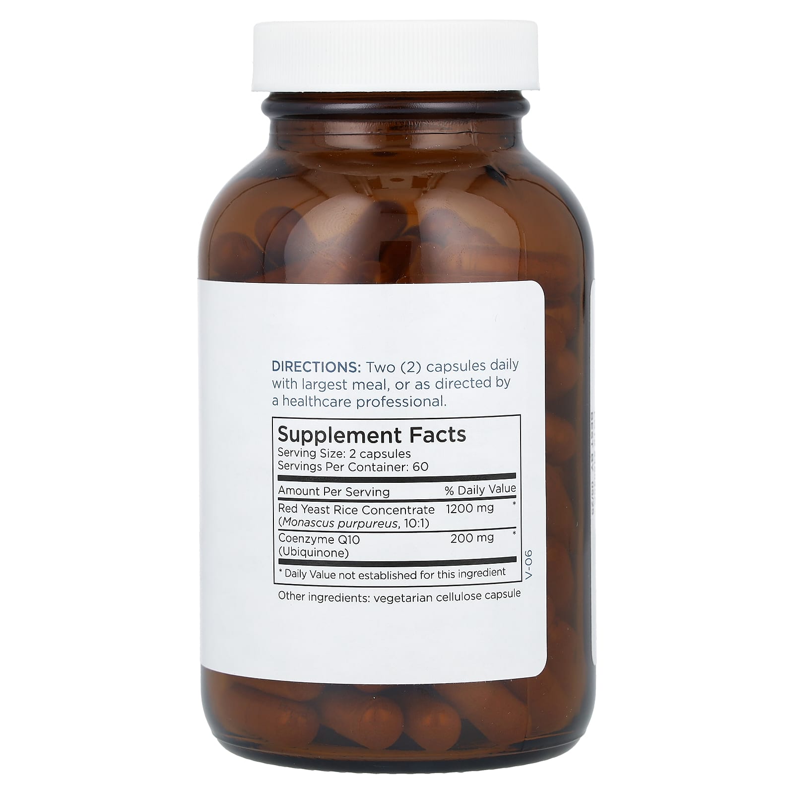 Metabolic Maintenance, Red Yeast Rice with CoQ10, 120 Capsules - Image 2