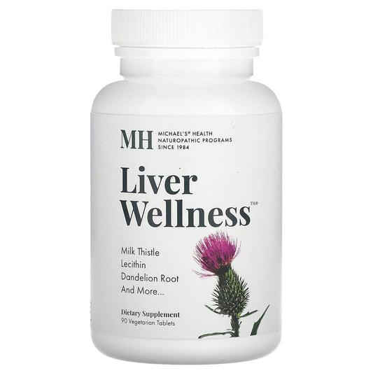 Michael's Health, Liver Wellness, 90 Vegetarian Tablets - Image 1