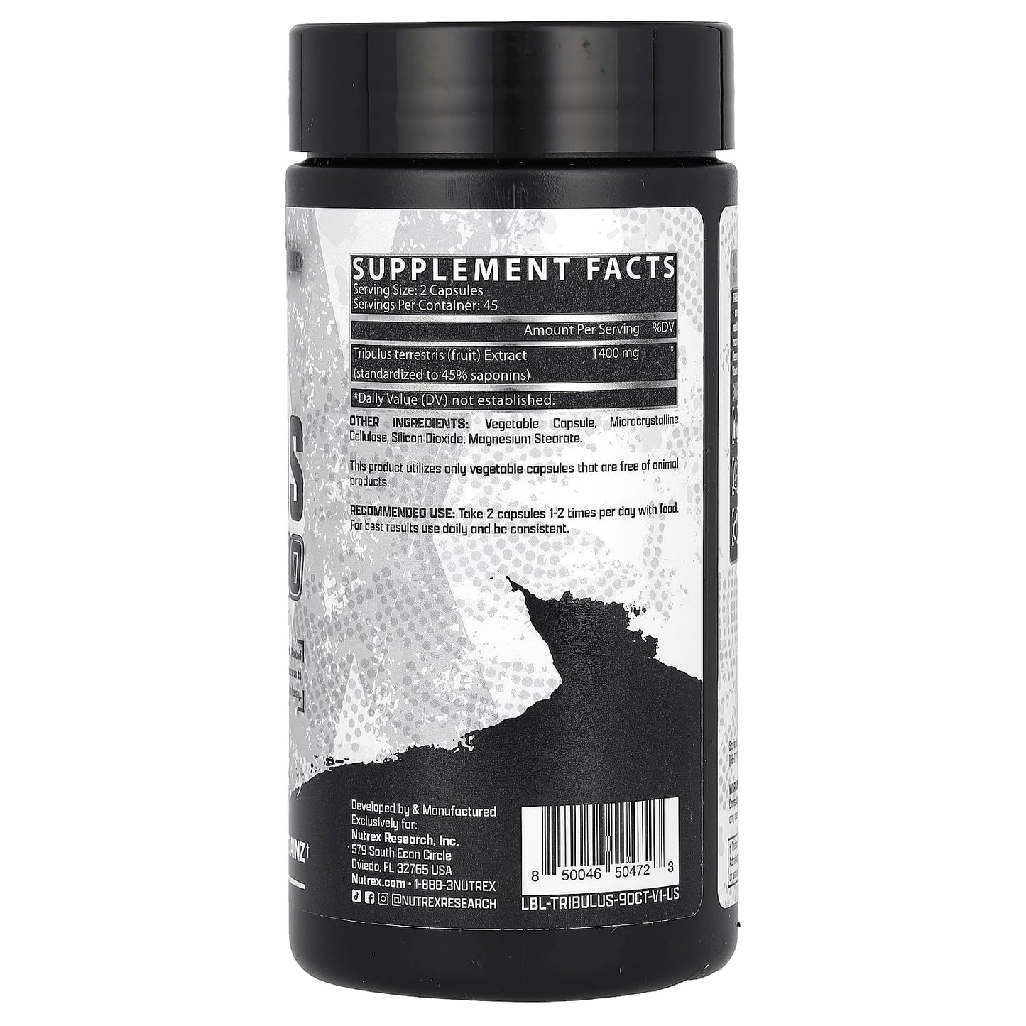 Nutrex Research, Tribulus 1400, 90 Capsules (700 mg per Capsule) - Image 2
