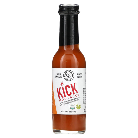 Pure Indian Foods, Kick Hot Sauce, 5 oz (141 g) - Image 1