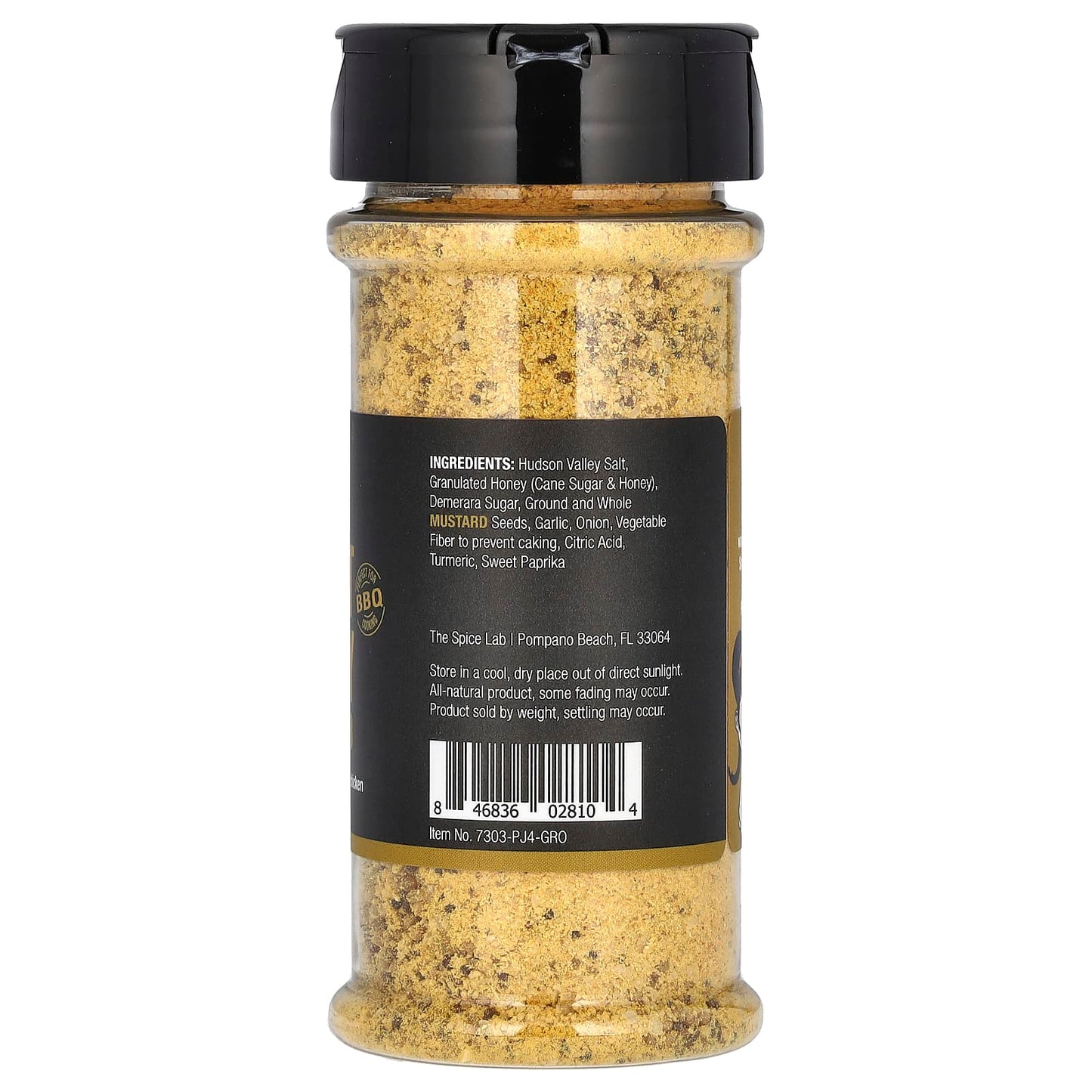 The Spice Lab, Sweet + Tangy Mustard Rub, 5.7 oz (161 g) - Image 2