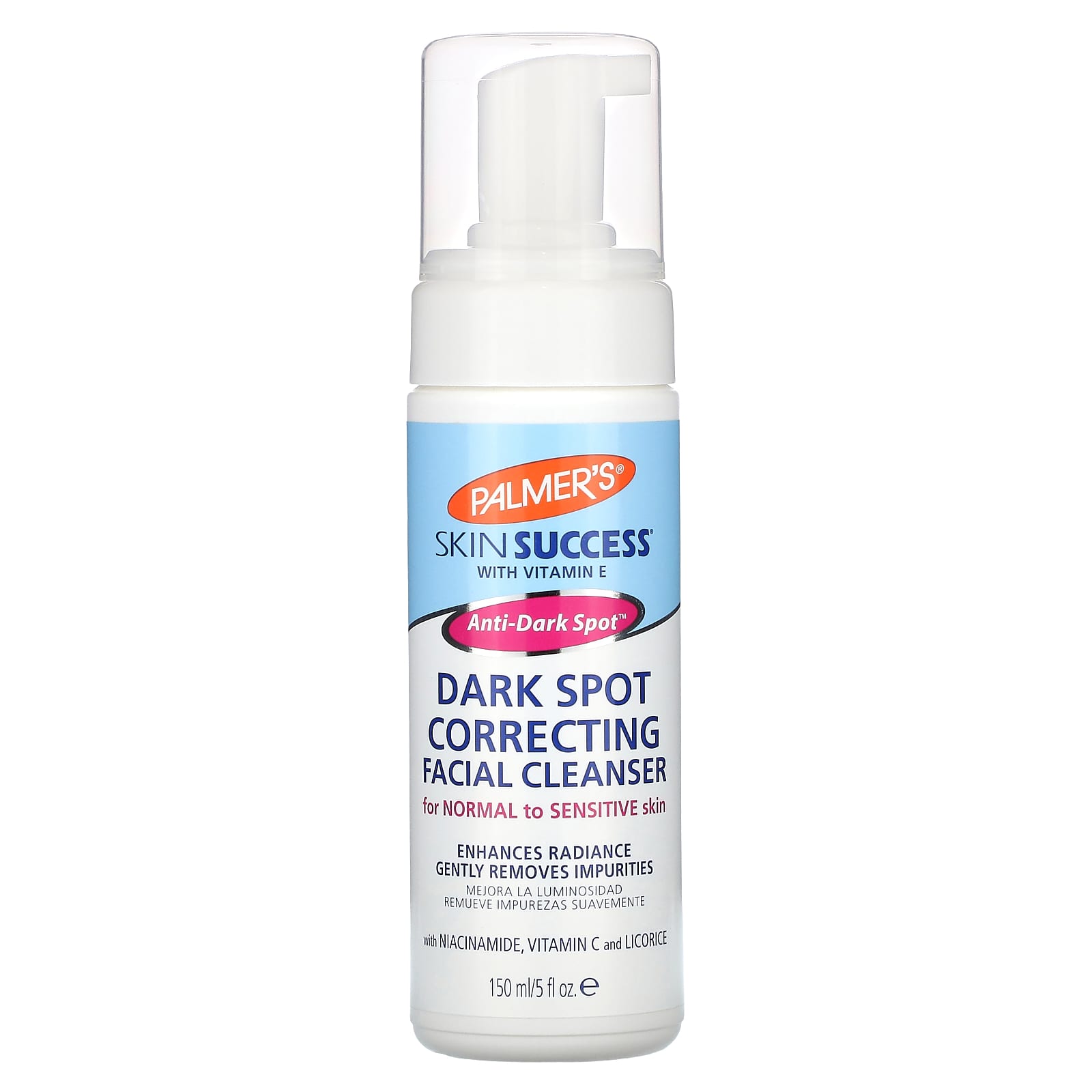 Palmer's, Skin Success® with Vitamin E, Dark Spot Correcting Facial Cleanser, 5 fl oz (150 ml) - Image 1