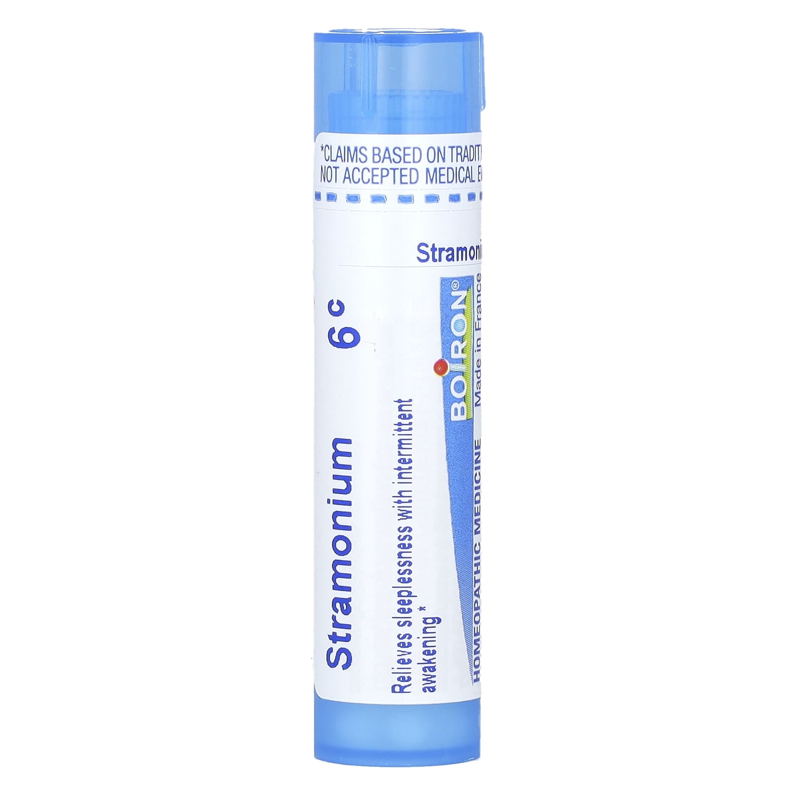 Sleep Aid with Boiron Stramonium 6C, 80 Homeopathic Pellets - Image 1