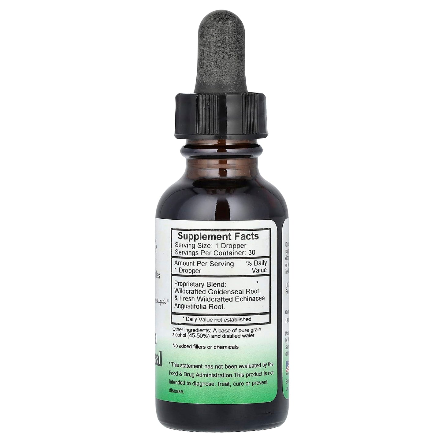 Echinacea & Goldenseal Extract for Immune System Support 1 fl oz - Image 2
