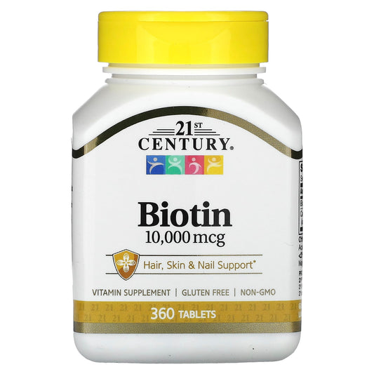 Biotin Supplement 10,000 mcg | Hair, Skin & Nail Support - Image 1