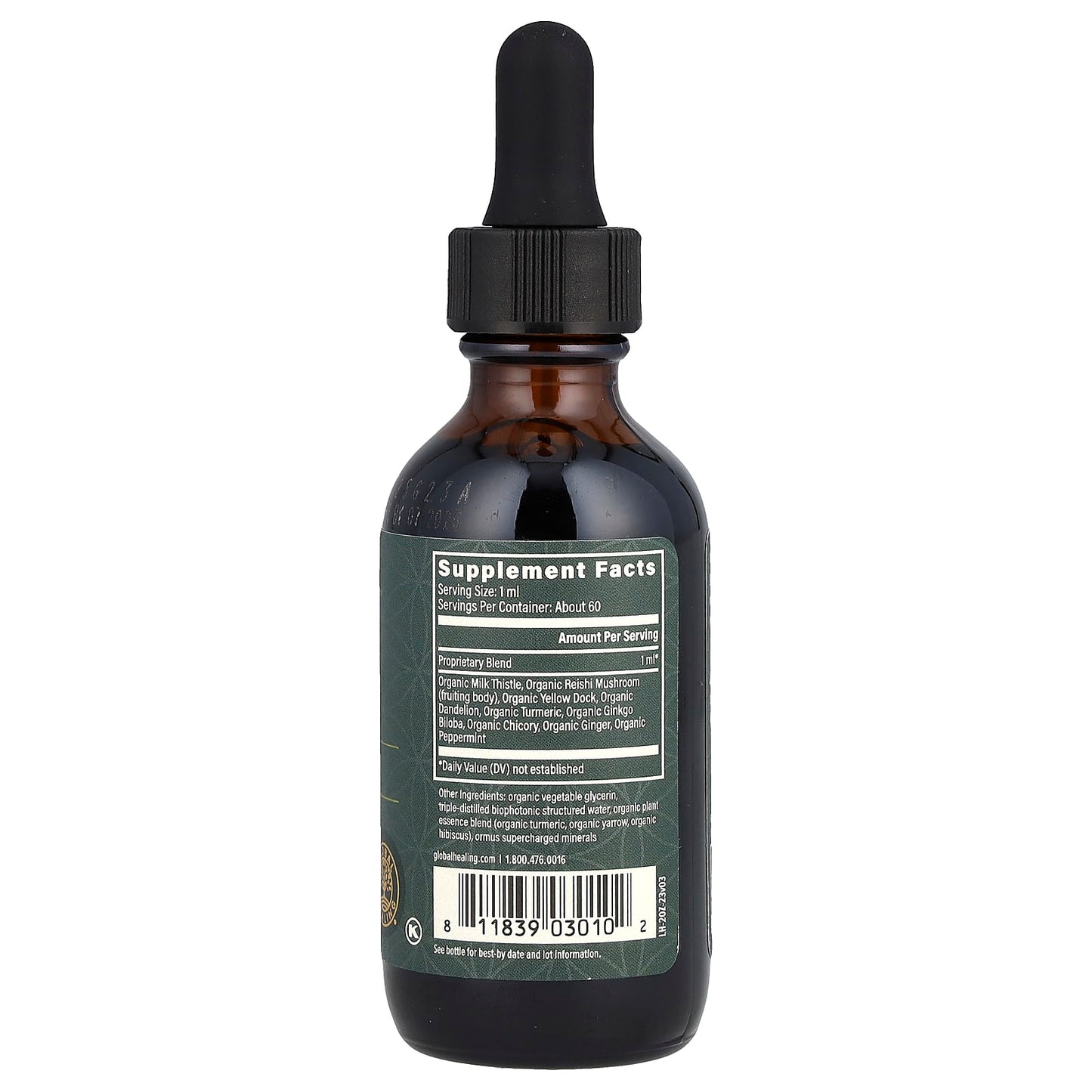 Support Liver Health with USDA Organic Global Healing Formula - Image 2