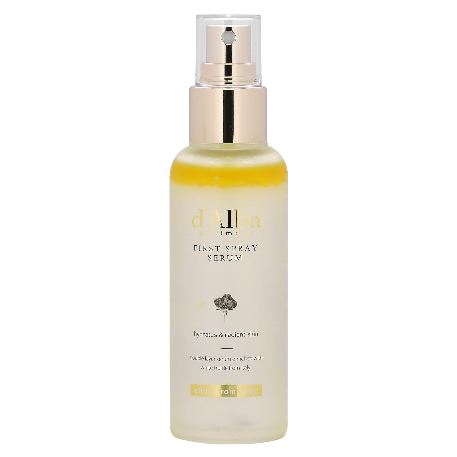 d'Alba White Truffle Serum Spray, Hydrating & Radiant Skin, 3.38 fl oz - Image 1