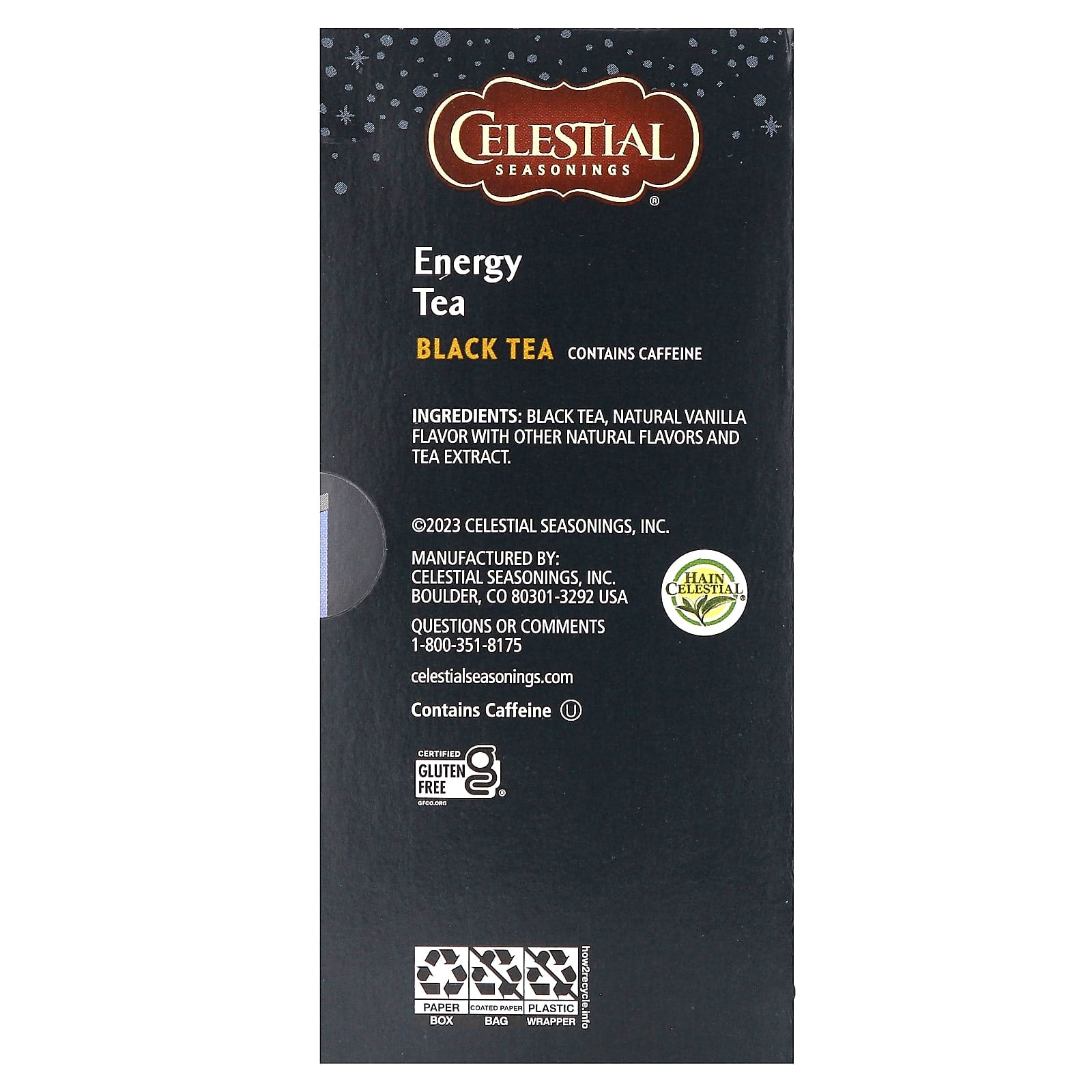 Boost Your Energy with Celestial Seasonings Black Tea - Image 2