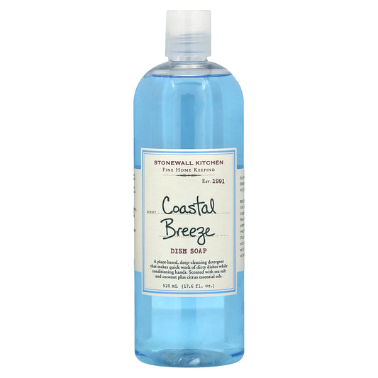Stonewall Kitchen, Dish Soap, Coastal Breeze, 17.6 fl oz (520 ml) - Image 1