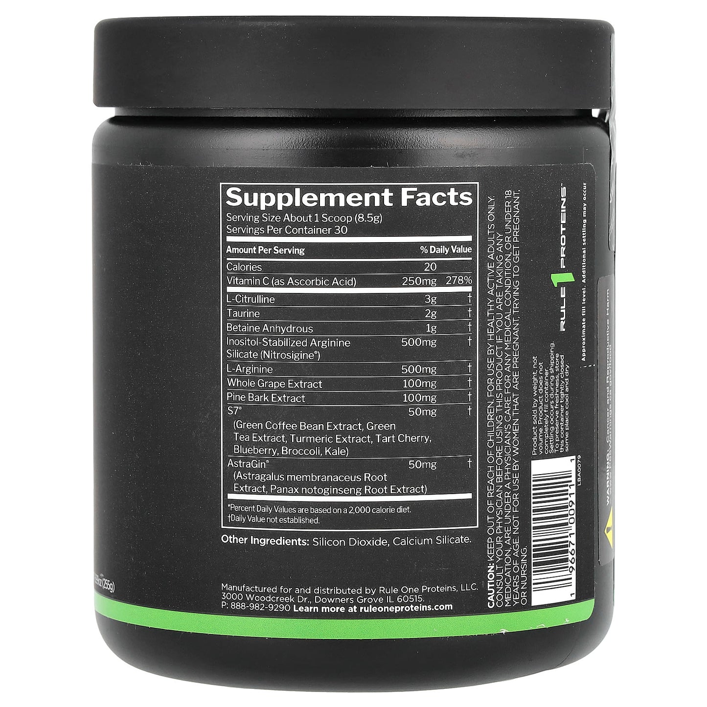 Rule One Proteins, Pump, Unflavored, 8.99 oz (255 g) - Image 2