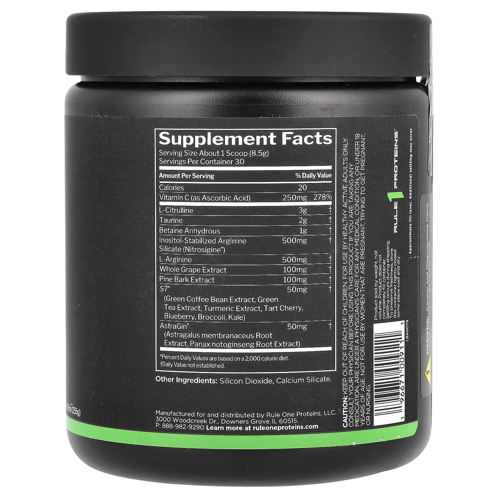 Rule One Proteins, Pump, Unflavored, 8.99 oz (255 g) - Image 2