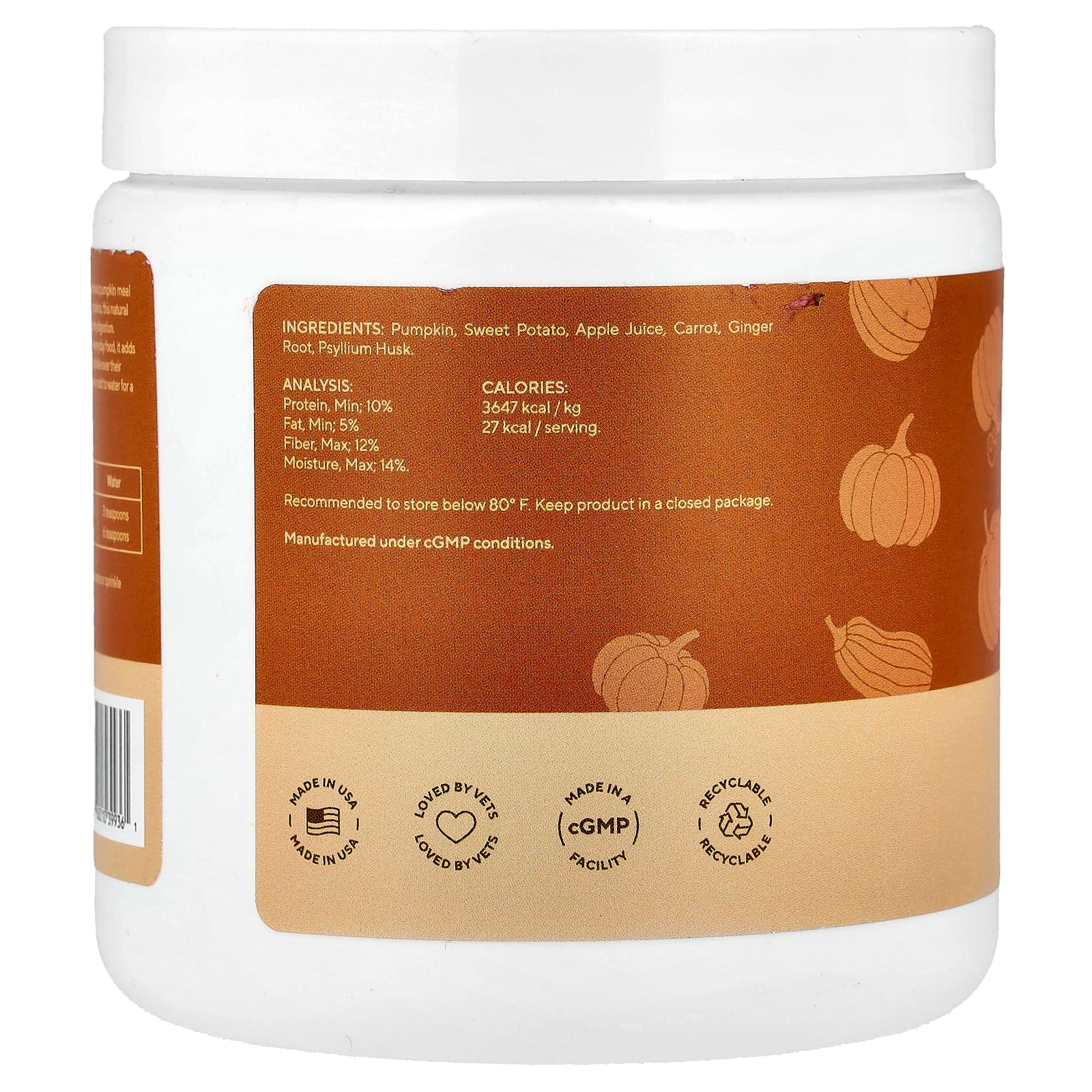 Pawfy, Pumpkin & More, 8 oz (227 g) - Image 2