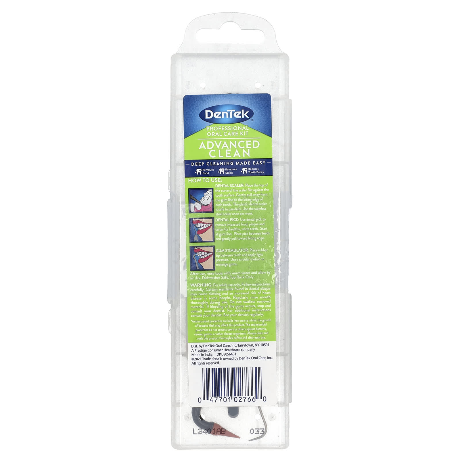DenTek Oral Care Kit: Whiten Teeth, Fight Bad Breath & Improve Gum Health - Image 2