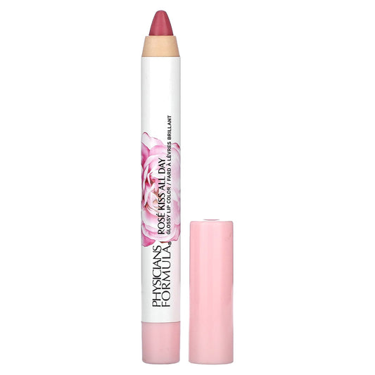 Physicians Formula, Rosé Kiss All Day, Glossy Lip Color, 1711503 Blind Date, 0.15 oz (4.3 g) - Image 1