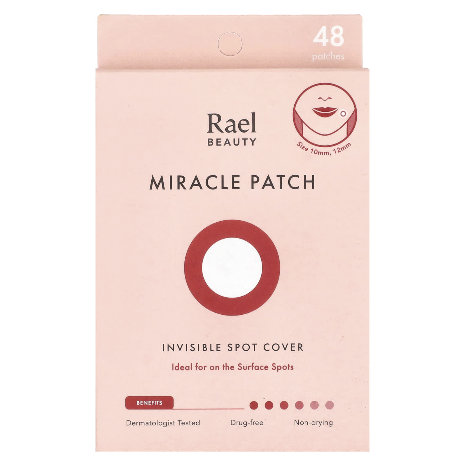 Rael, Miracle Patch, Invisible Spot Cover, 48 Patches - Image 1