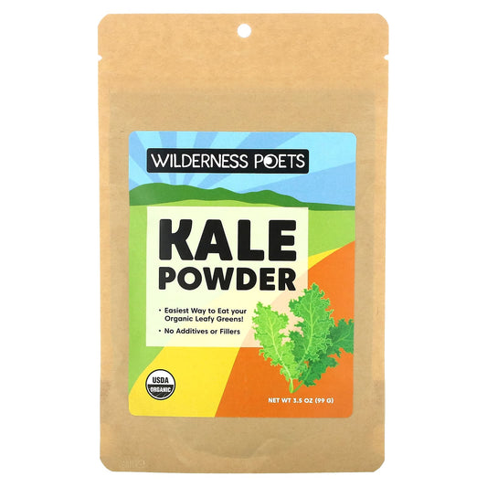 Wilderness Poets, Organic Kale Powder, 3.5 oz (99 g) - Image 1