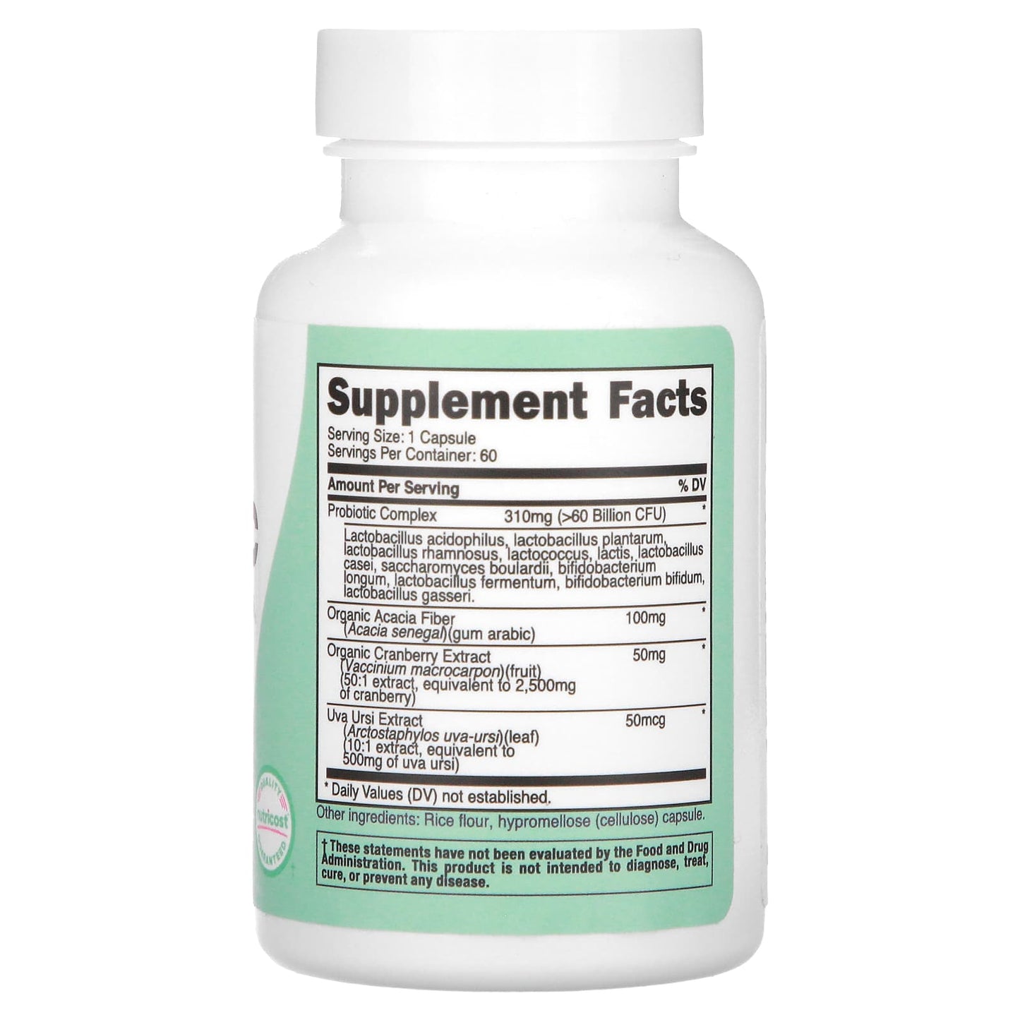 Nutricost, Women, Probiotic , >60 Billion CFU, 60 Capsules - Image 2