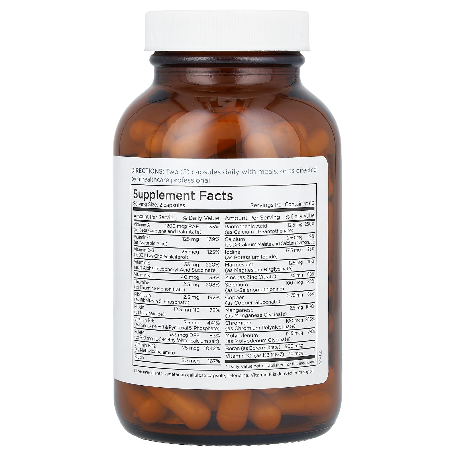 Metabolic Maintenance, Basic Maintenance, 120 Capsules - Image 2