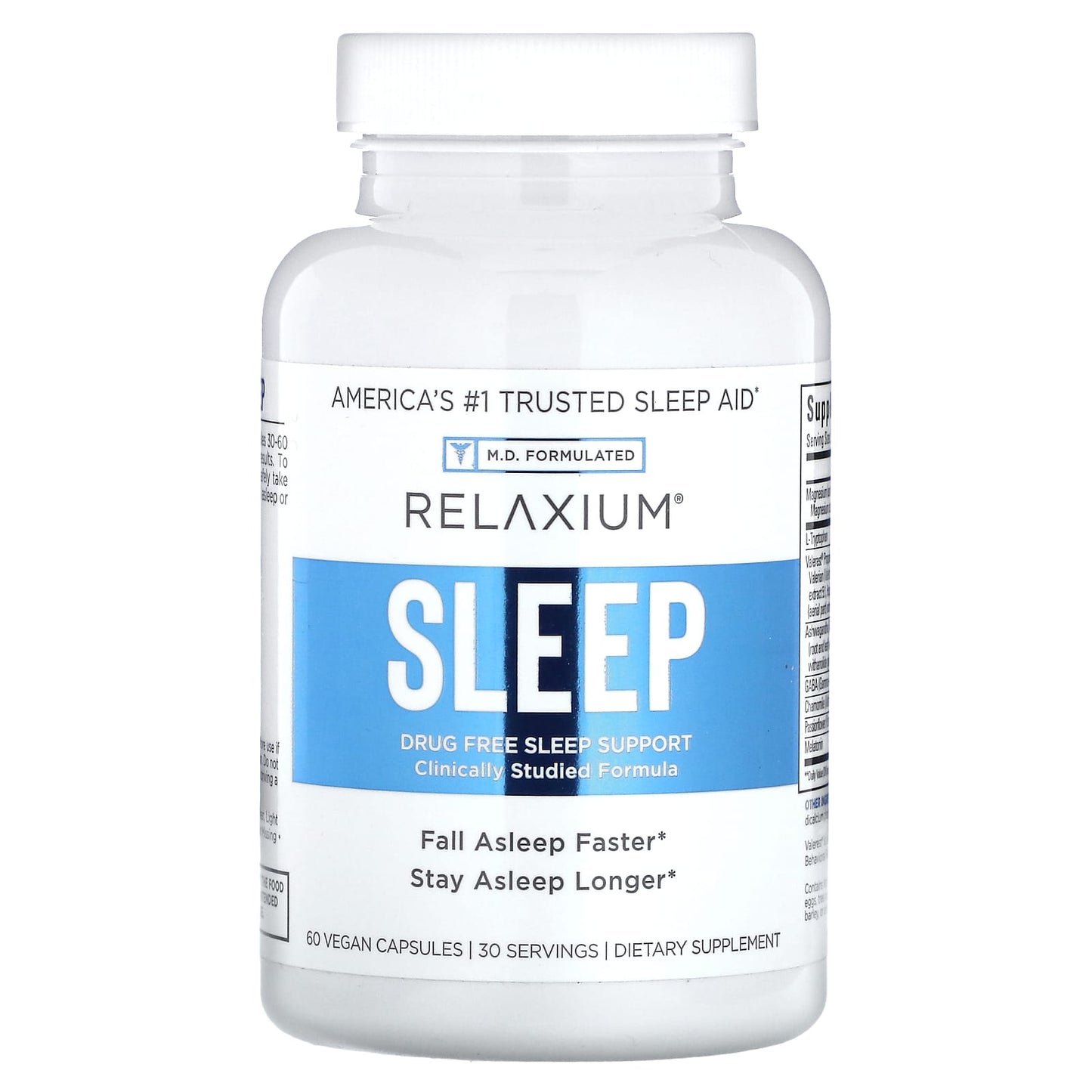 Relaxium, Sleep, 60 Vegan Capsules - Image 1