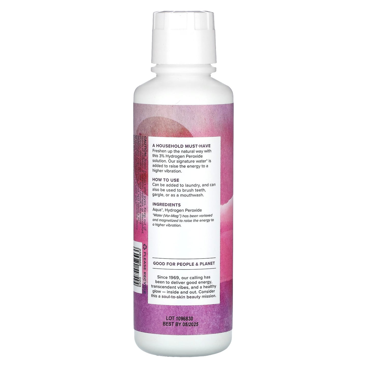 Heritage Store 3% Hydrogen Peroxide Solution, 16 fl oz (473 ml) - Image 2