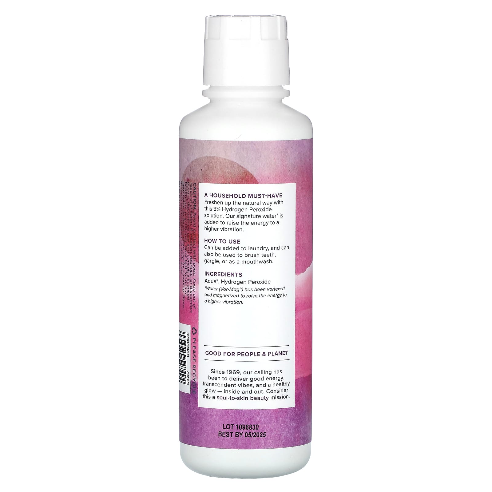 Heritage Store 3% Hydrogen Peroxide Solution, 16 fl oz (473 ml) - Image 2