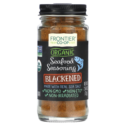 Frontier Co-op Organic Blackened Seafood Seasoning, 2.5 oz - Image 1