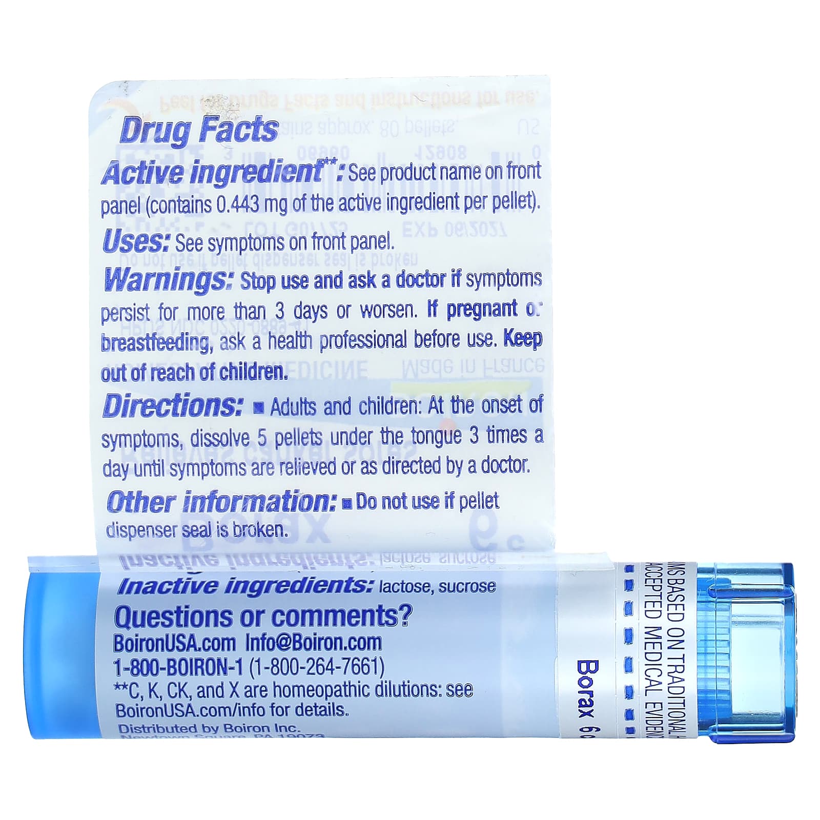 Boiron Canker Sore Relief, Homeopathic Pellets for Fast Pain Relief - Image 2