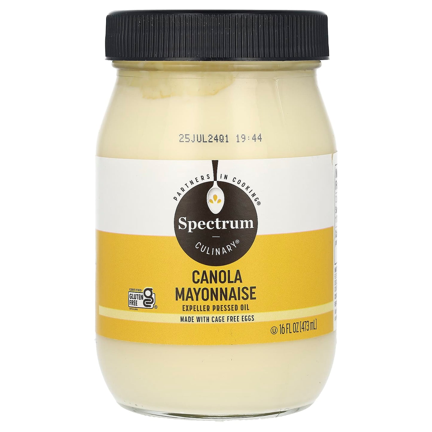 Spectrum Culinary, Canola Mayonnaise, 16 fl oz (473 ml) - Image 1