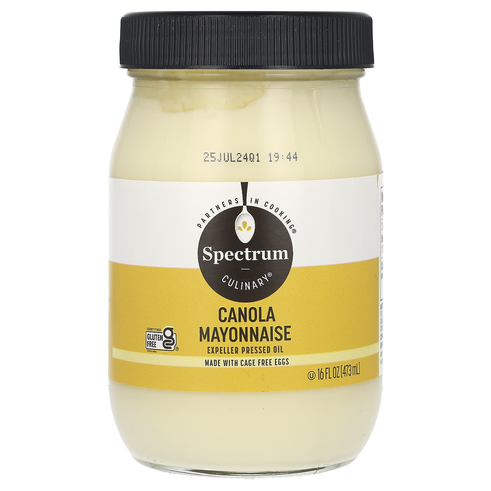 Spectrum Culinary, Canola Mayonnaise, 16 fl oz (473 ml) - Image 1