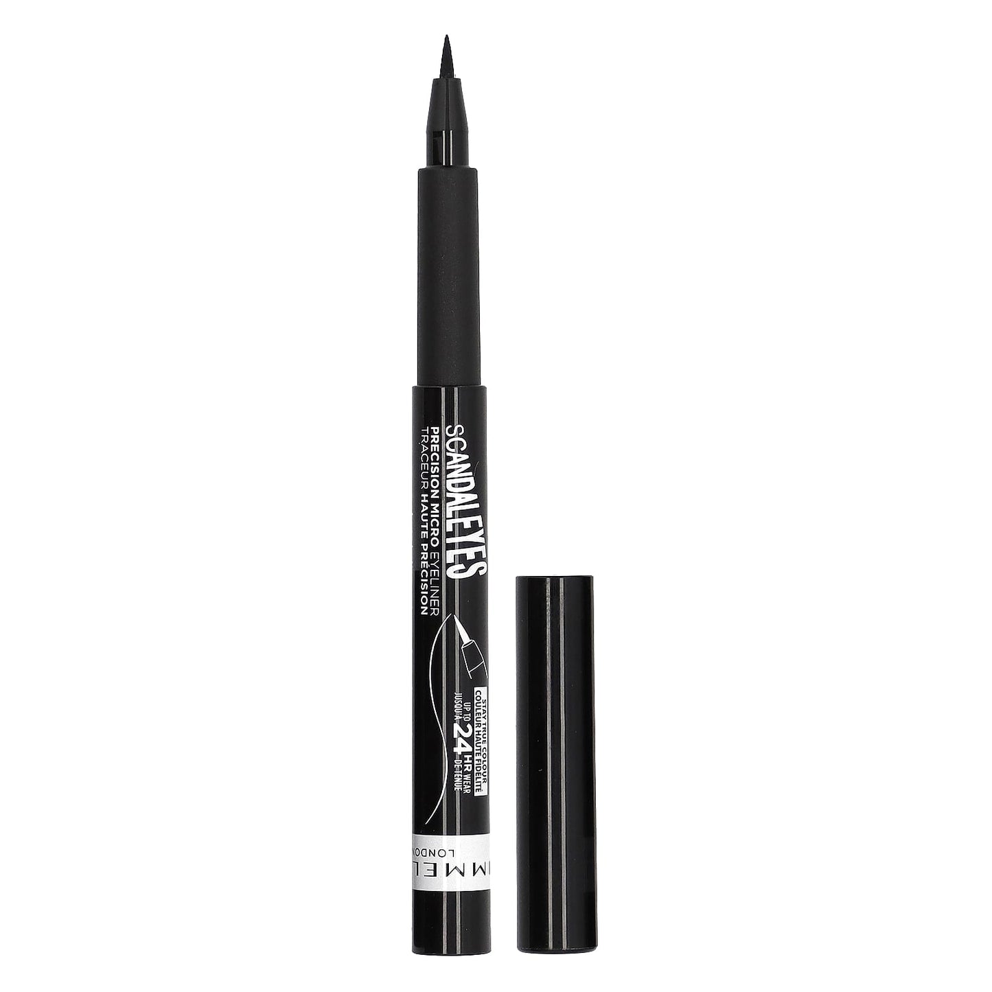Rimmel London, Scandal'Eyes, Micro Eyeliner, 001 Black, 0.037 fl oz (1.1 ml) - Image 1