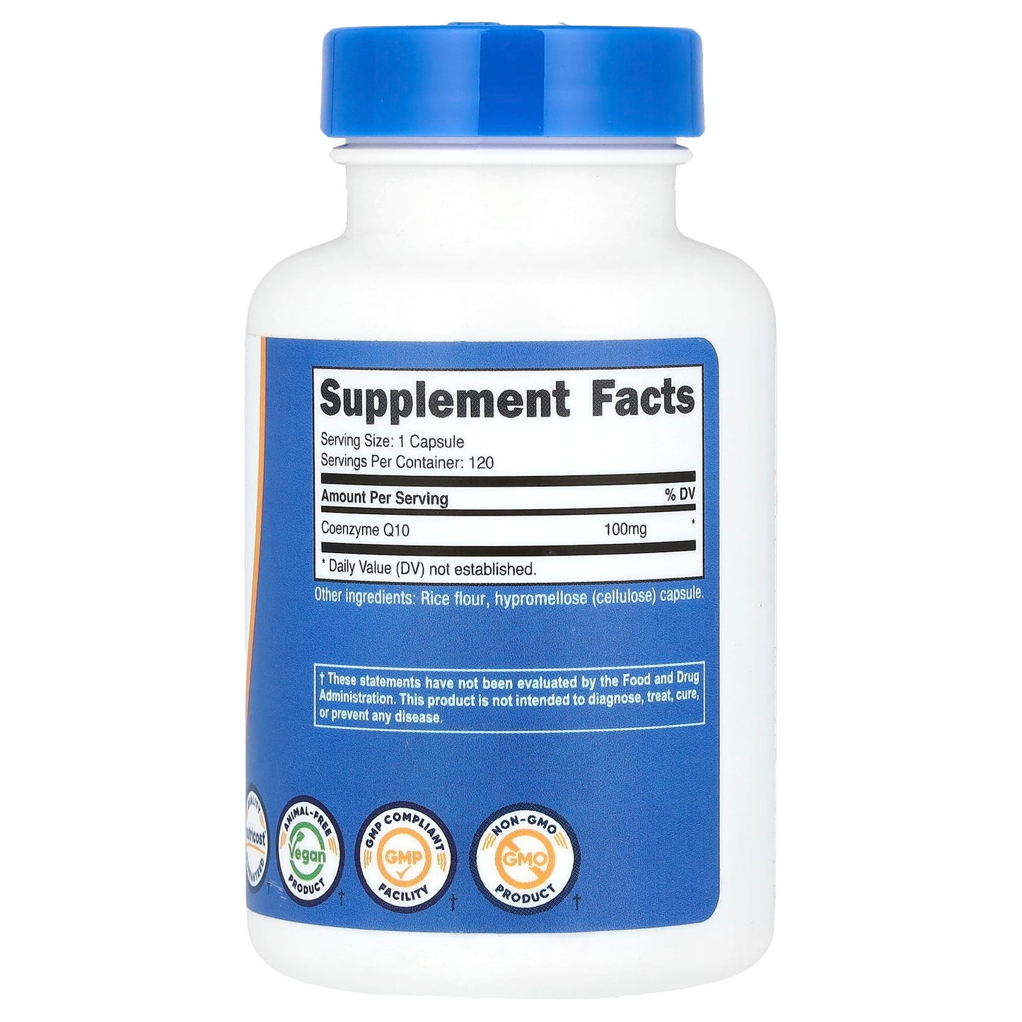Nutricost, CoQ10, 100 mg, 120 Capsules - Image 2