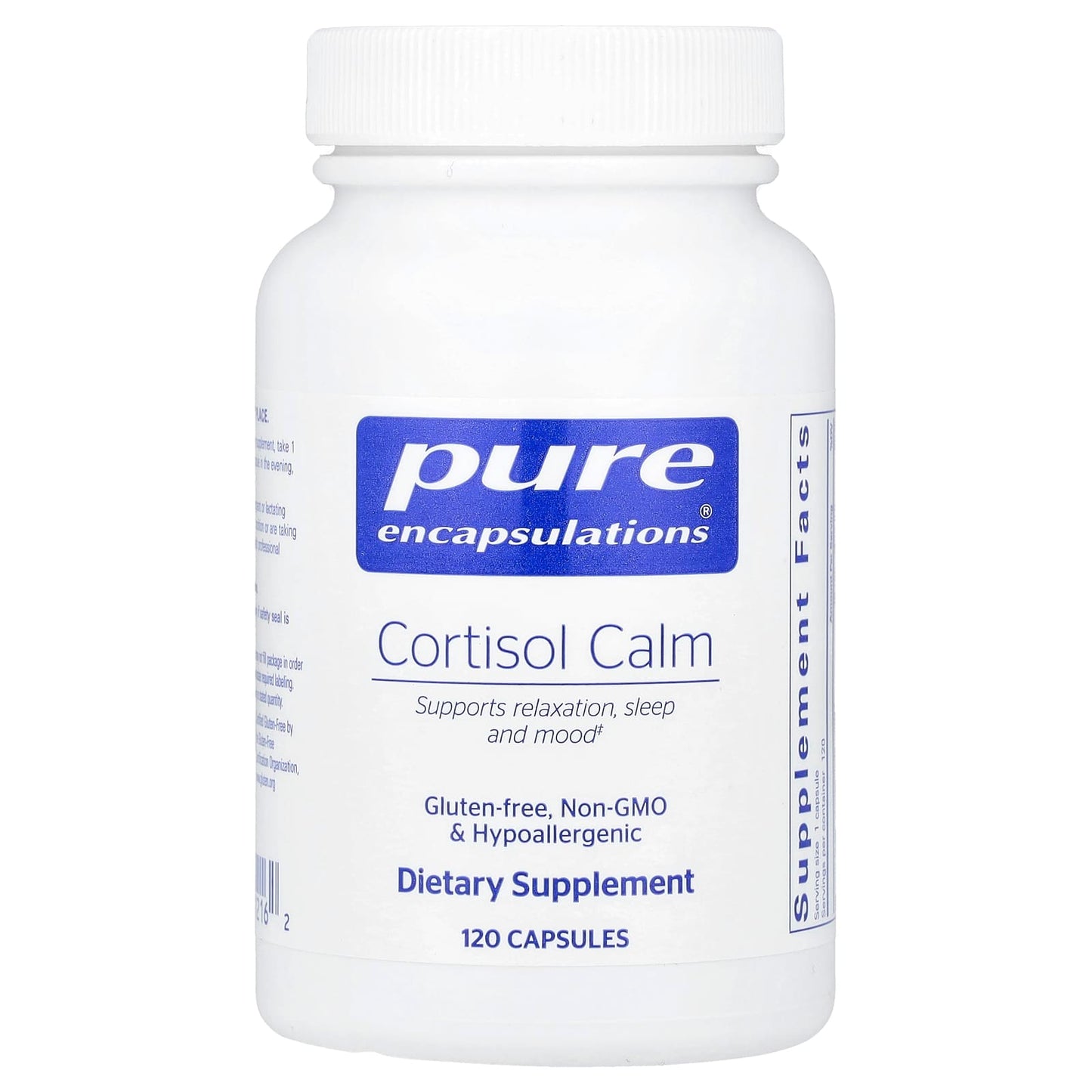 Pure Encapsulations, Cortisol Calm, 120 Capsules - Image 1