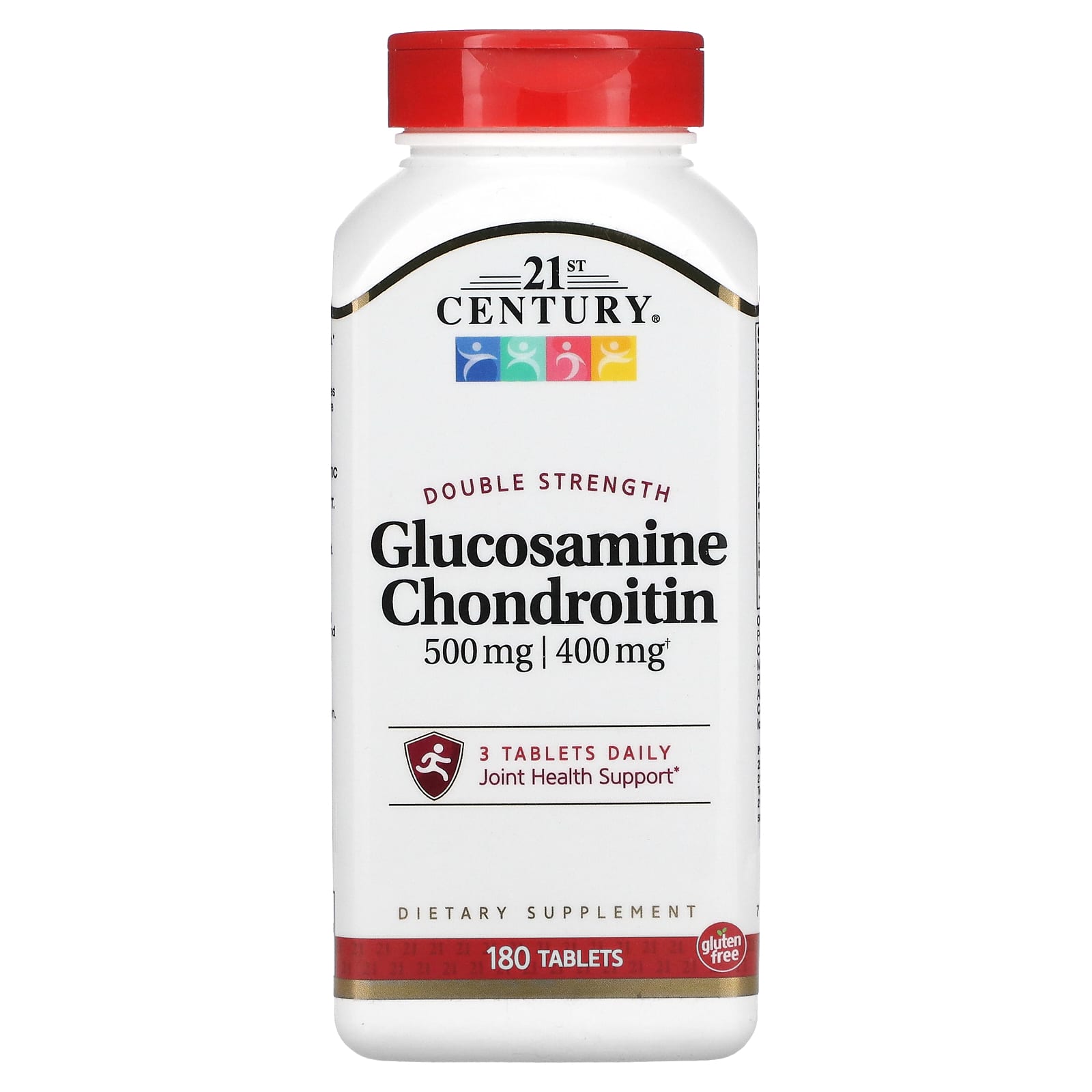 Glucosamine Chondroitin - Double Strength Joint Support Supplement, 180 Tablets - Image 1