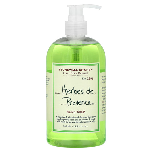Stonewall Kitchen, Hand Soap, Herbes de Provence, 16.9 fl oz (500 ml) - Image 1
