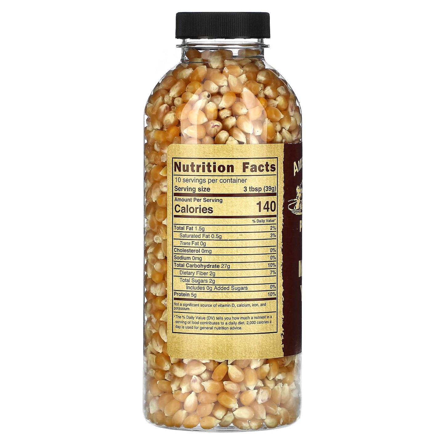 Delicious Amish Country Popcorn - Medium Yellow, 14 oz (396g) - Image 2