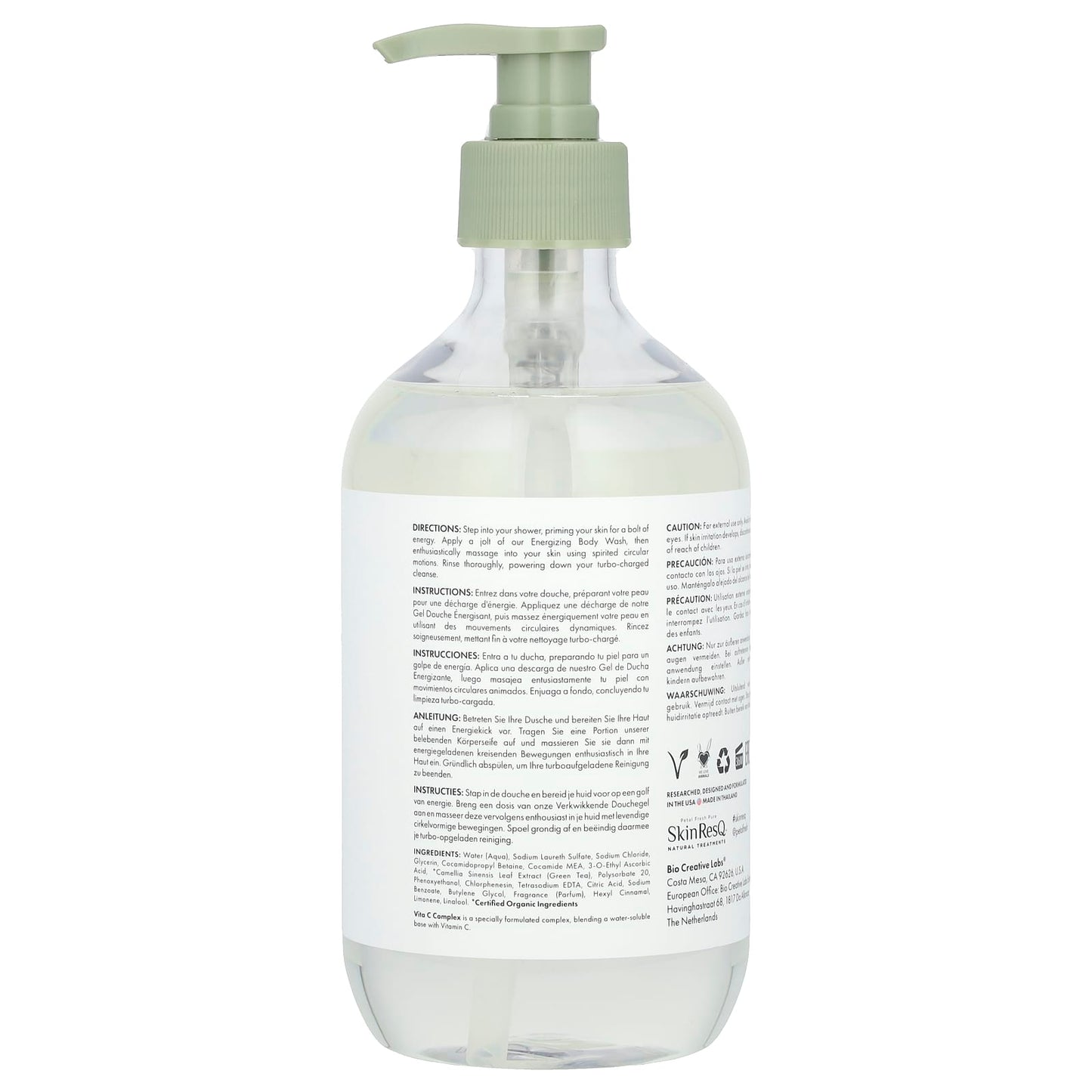 Petal Fresh, Skin ResQ Natural Treatments, Energizing Body Wash, 16 fl oz (473 ml) - Image 2