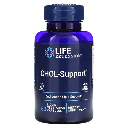 Life Extension, CHOL-Support, 60 Liquid Vegetarian Capsules
