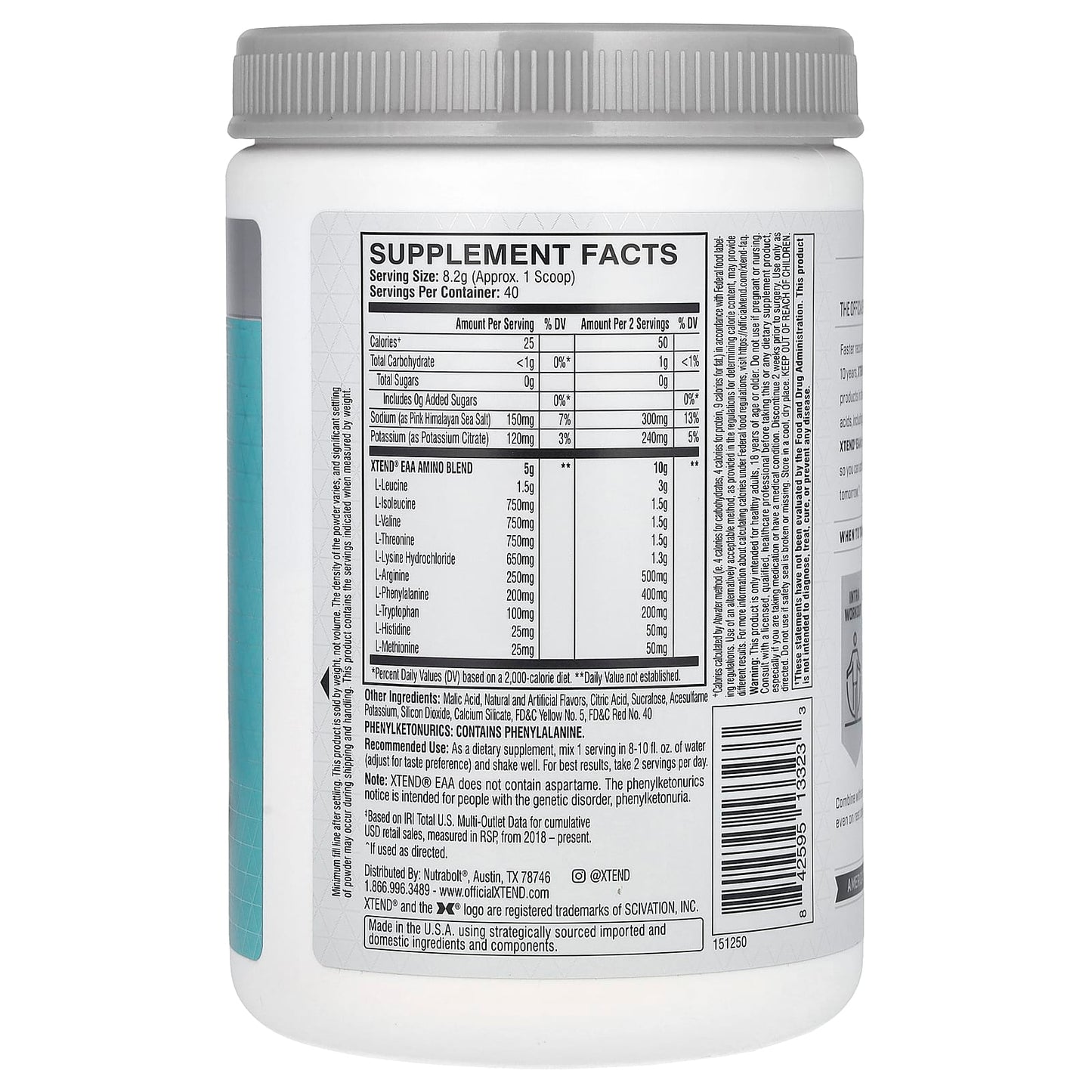 XTEND, EAA, Mango, 11.6 oz (328 g) - Image 2