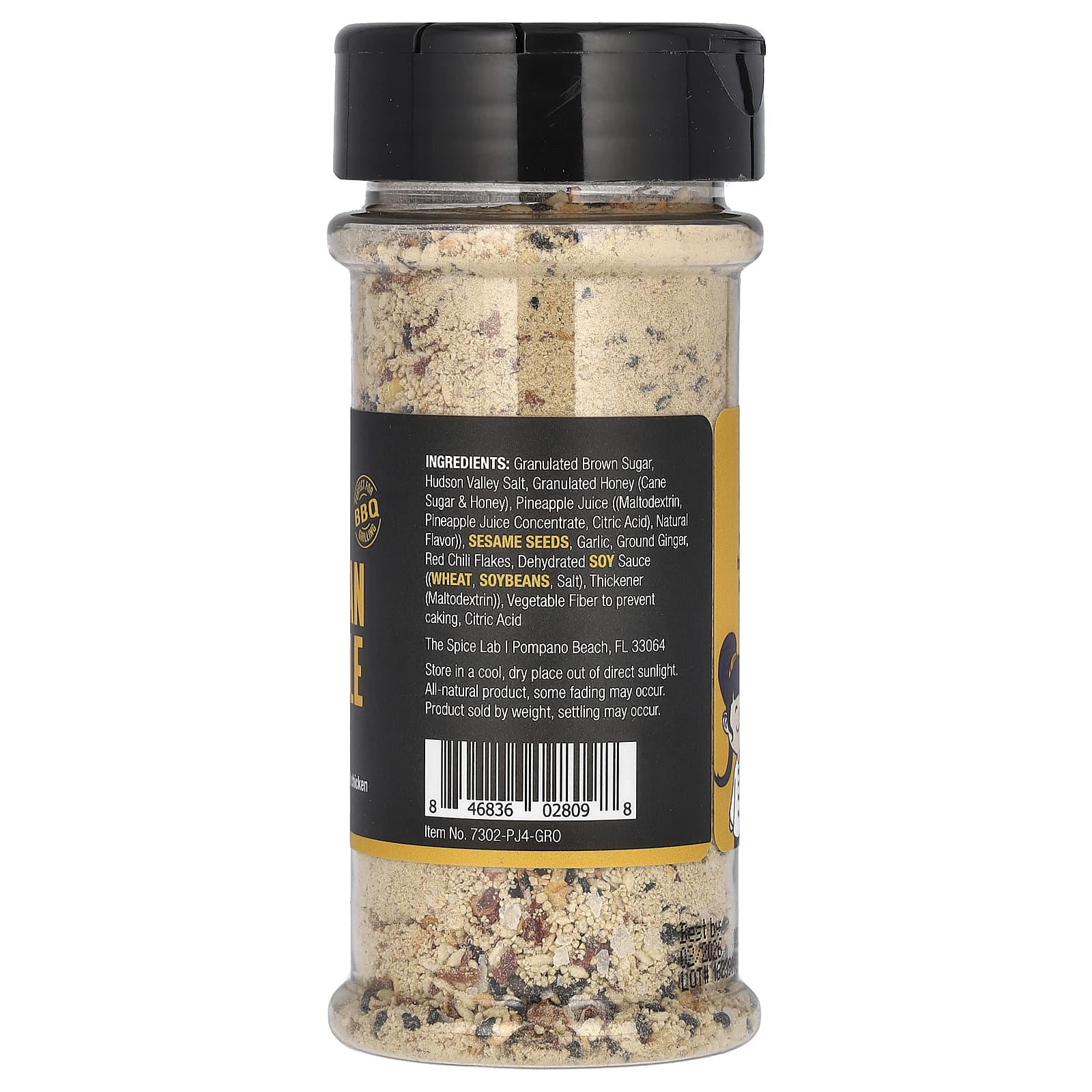 The Spice Lab, Polynesian Pineapple Rub, 4.5 oz (127 g) - Image 2