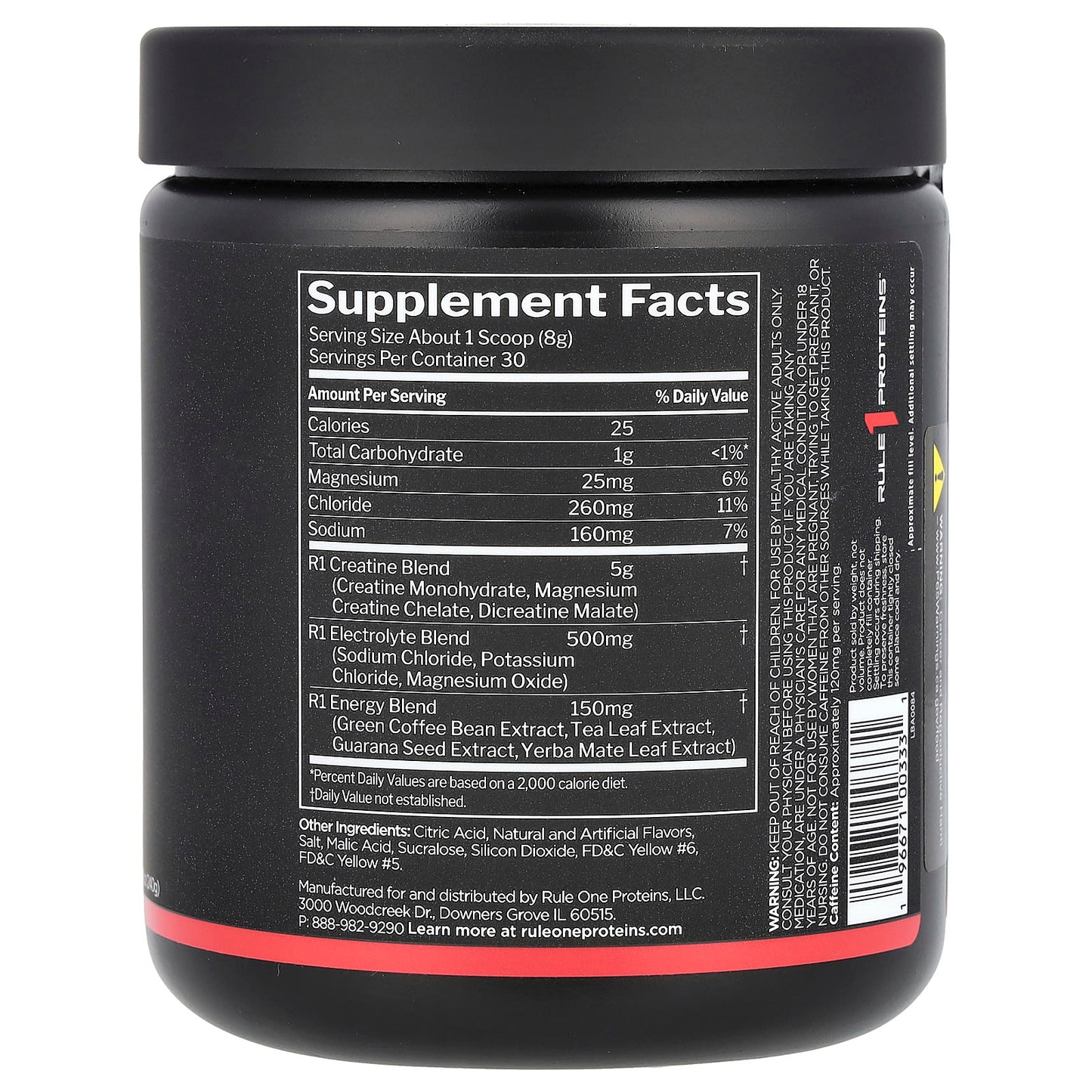 Rule One Proteins, Charged Creatine, Mandarin Mango, 8.47 oz (240 g) - Image 2