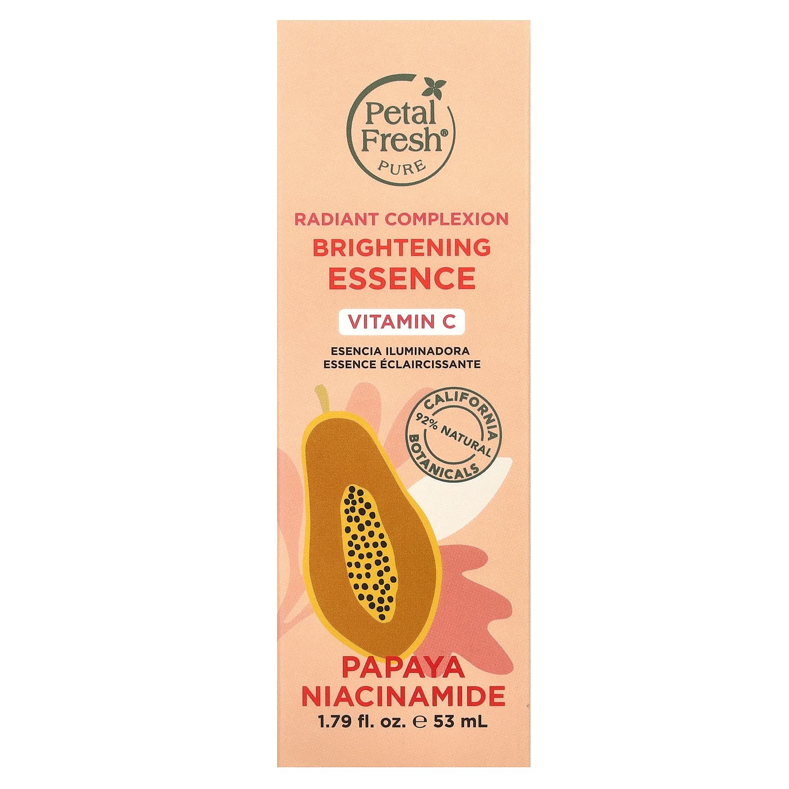 Petal Fresh, Pure, Radiant Complexion Brightening Essence, Papaya Niacinamide, 1.79 fl oz (53 ml) - Image 2