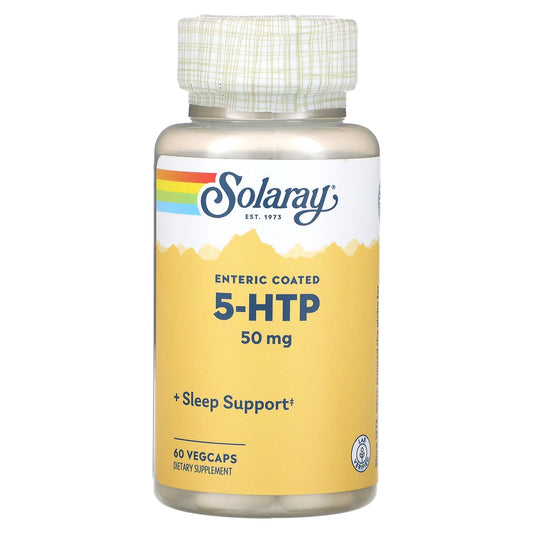 Solaray, 5-HTP, 50 mg, 60 VegCaps - Image 1