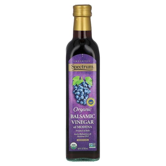 Spectrum Culinary, Organic Balsamic Vinegar of Modena, 16.9 fl oz (500 ml) - Image 1