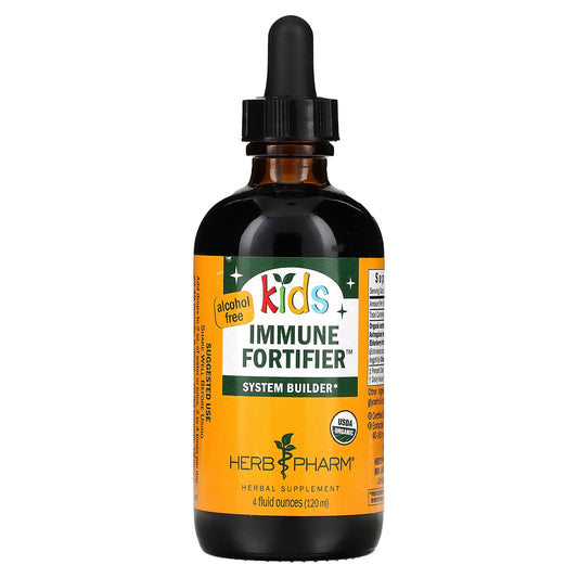 Herb Pharm Kids Immune Fortifier - USDA Organic, Alcohol-Free - Image 1