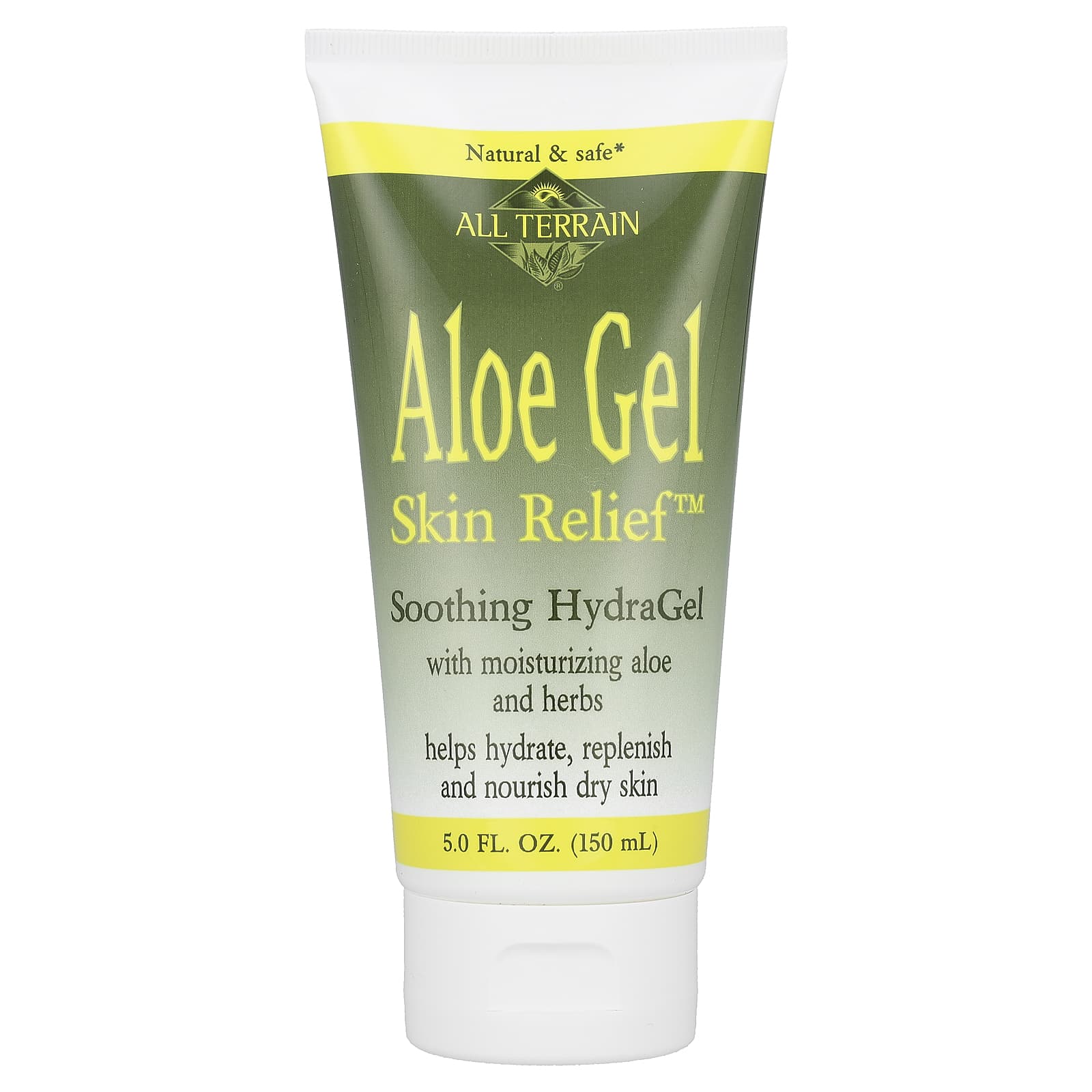 All Terrain Aloe Gel Skin Relief, Soothe Dry Skin Naturally - Image 1