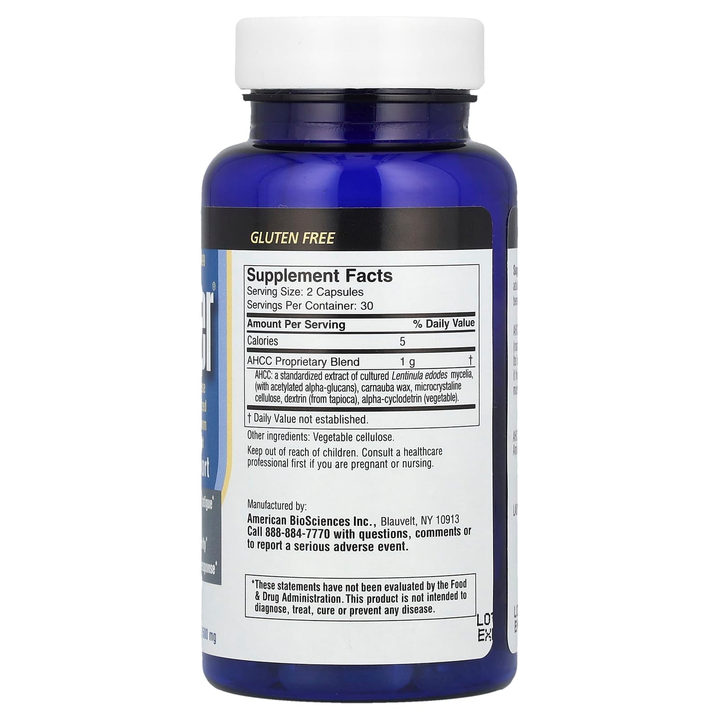 <span>Enhance Immune Defense with AHCC<sup>&reg;</sup> by American Biosciences - 60 Capsules</span> - Image 2
